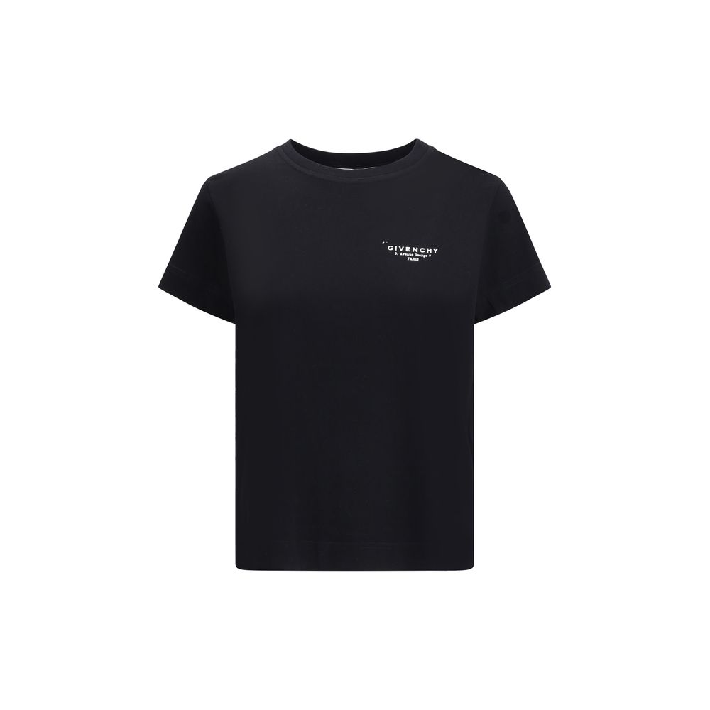 Givenchy Black Cotton T-Shirt