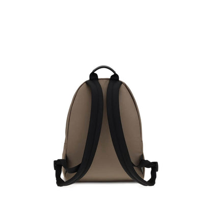 Back view of Givenchy Brown Polyamide Backpack with adjustable straps