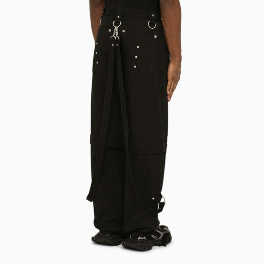 Givenchy Givenchy Black trousers with removable bottoms LDin,Men,Men > Clothing,Men > Clothing > Trousers,Spring - Summer 2024,Yes Eu BM51B1154Z/O_GIV-001_202