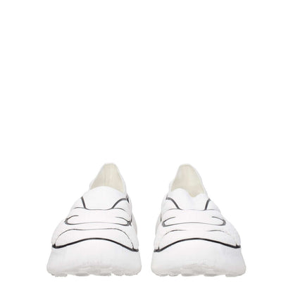 Givenchy White Fabric Low Top Sneakers