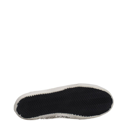 Sole view of the Golden Goose Brown Leather High Top Sneakers with rubber sole and vintage style.