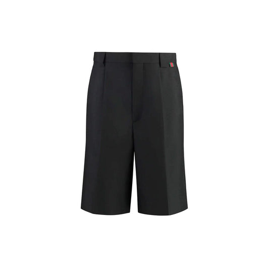 Gucci Black Polyester Bermuda Shorts1728,75611013280,Bermuda - Shorts - Clothing,Black,Clothing,Gucci,IT50 | L,Men,New with tags,Shorts - Clothing