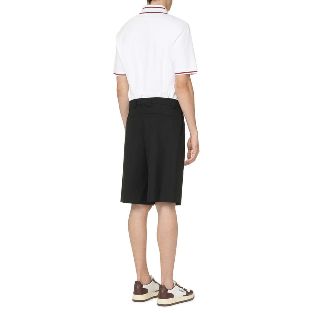 Gucci Black Polyester Bermuda Shorts1728,75611013280,Bermuda - Shorts - Clothing,Black,Clothing,Gucci,IT50 | L,Men,New with tags,Shorts - Clothing