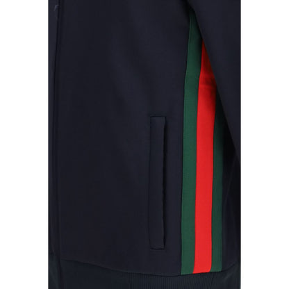 Gucci Blue Polyester Shell Jacket 1728,72470364320,Blue,Clothing,Gucci,Jackets & Coats - Clothing,Men,New with tags,S,Shell Jackets - Jackets & Coats - Clothing,XS