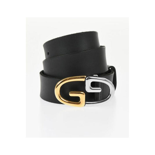 Gucci Gucci Leather Belt Belt with Monogram Buckle 35mm GU-P629226-85 CM / 34 INCHES