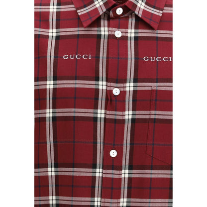 Gucci Multicolor Cotton Pattern Shirt1728,72470364320,Clothing,Gucci,IT44 | XS,IT46 | S,Men,Multicolor,New with tags,Pattern - Shirts - Clothing,Shirts - Clothing