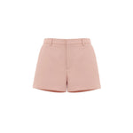Gucci Pink Wool Short with front hook fastening, side welt and back pockets. Made of 80% wool and 20% mohair. SKU: 792350ZAQQA5035.