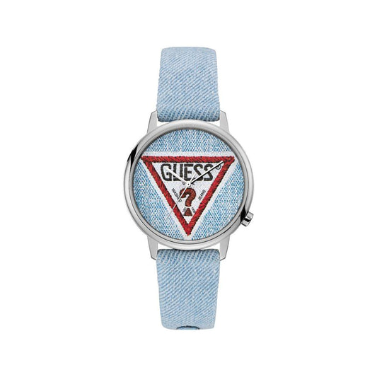 Guess Guess Blue Leather / Leather Watch GUV1014M1AC 1728,Blue,Guess,New with tags,Watches for Women - Watches,Women