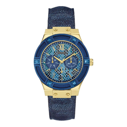 Guess Guess Blue Polyethylene Watch GUW0289L3AC 1728,Blue,Guess,New with tags,Watches for Women - Watches,Women