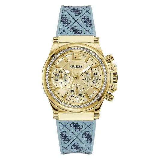 Guess Guess Blue Synthetic Watch GUGW0699L1AC 1728,Blue,Guess,New with tags,Watches for Women - Watches,Women