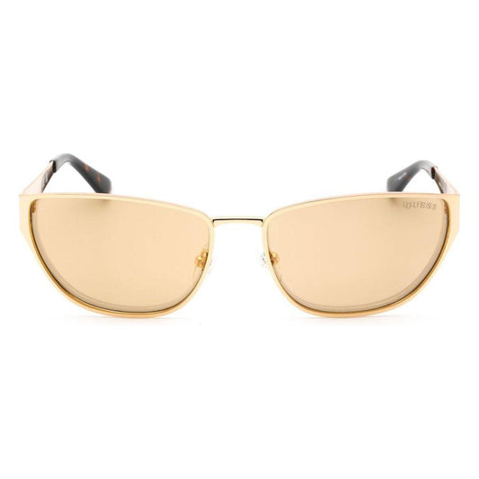 Guess Guess Gold Metal Sunglasses GUGU790332GAC 1728,Gold,Guess,New with tags,Sunglasses for Women - Sunglasses,Women