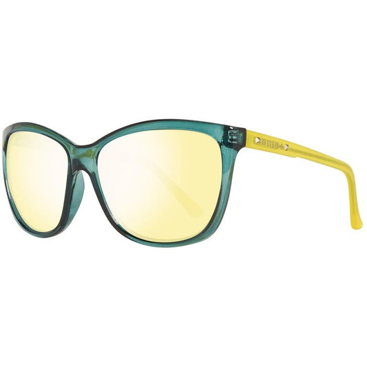 Guess Guess Green Plastic Sunglasses GUGU730860S18AC 1728,Green,Guess,New with tags,Sunglasses for Women - Sunglasses,Women