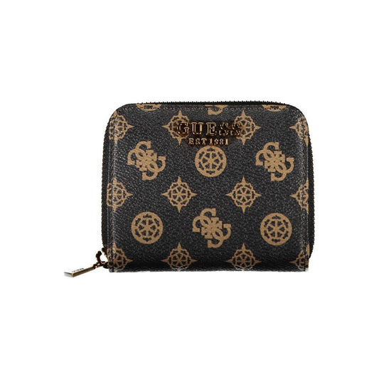 Guess Jeans Brown Polyethylene Wallet 1728,67403481248,Bags,Brown,Guess Jeans,New with tags,Wallets - Women - Bags,Women,Women - Bags Guess Jeans GU-17408