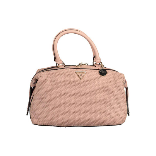 Guess Jeans Guess Jeans Pink Polyethylene Women Handbag GU-10622 1728,67403481248,Bags,Guess Jeans,Handbags - Women - Bags,New with tags,Pink,Women,Women - Bags