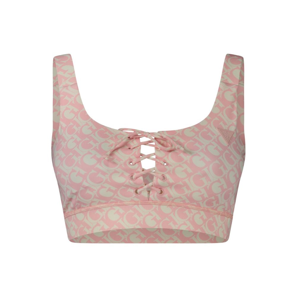 Guess Jeans Rosa Polyester Women's Shirt