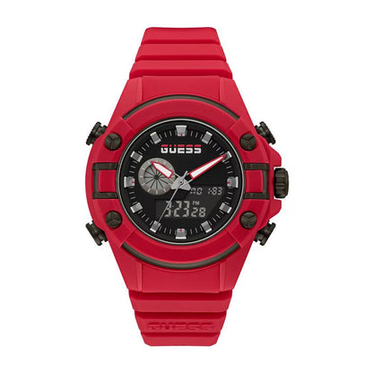 Guess Multicolor Synthetic Sport Watch