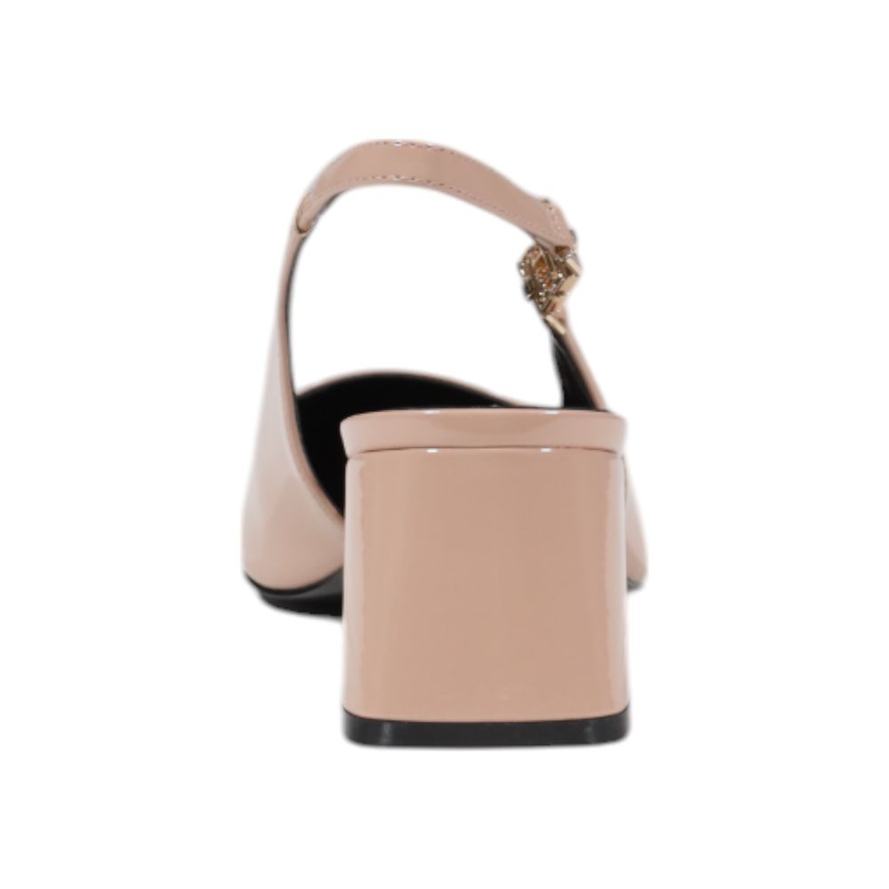 Guess Pink Polyethylene Platform Sandals