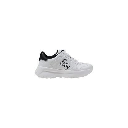Guess White Polyethylene Chunky Sneakers
