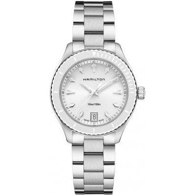 HAMILTON HAMILTON Mod. JAZZMASTER SEAVIEW QUARTZ H37411111 Lady,Lady Ready Stocked Watches,READY STOCKED WATCHES,Watches for Women - Watches,Wristwatch