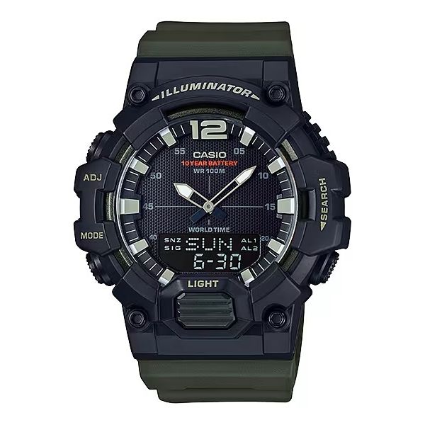 CASIO SPORT Mod. ILLUMINATOR Black - Army Green