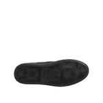 HIDE & JACK Black Leather Lace Up Mid Top Sneakers Shoes