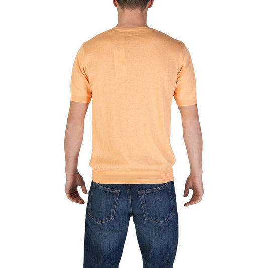 Hamaki-Ho Hamaki-Ho Orange Cotton T-Shirt HA-15927400947-IT52 | XL 1728,71956299936,Clothing,Hamaki-Ho,IT46 | M,IT48 | L,IT52 | XL,IT54 | XXL,Men,Men - Clothing,New with tags,Orange,T-Shirts - Men - Clothing