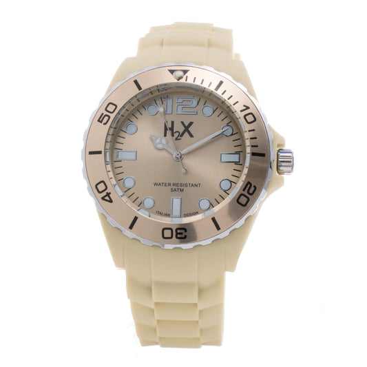 Haurex Cream Rubber Sport Watch Haurex