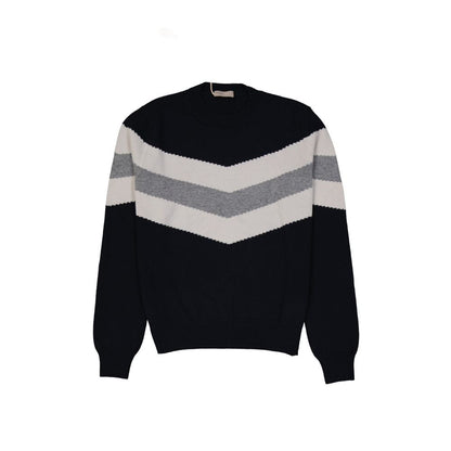 Herno Blue Wool Sweatshirt 1728,75611013280,Blue,Clothing,Herno,IT52 | XL,Men,New with tags,Sweaters - Clothing,Sweatshirts - Sweaters - Clothing