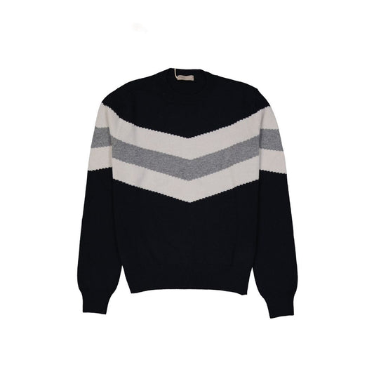 Herno Blue Wool Sweatshirt 1728,75611013280,Blue,Clothing,Herno,IT52 | XL,Men,New with tags,Sweaters - Clothing,Sweatshirts - Sweaters - Clothing