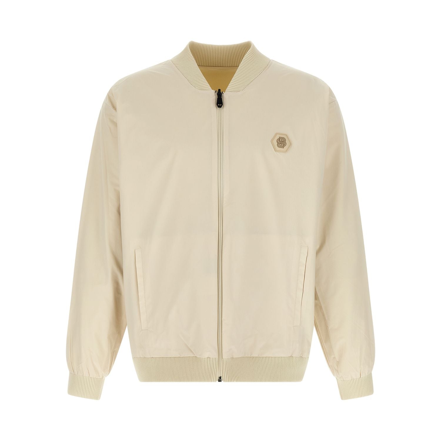 Hugo Boss Beige Polyamide Bomber