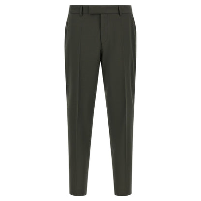 Hugo Boss Bicolor Virgin Wool Pants