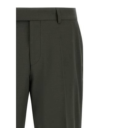 Hugo Boss Bicolor Virgin Wool Pants