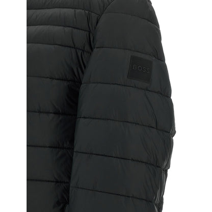 Hugo Boss Black Recycled Polyamide Full-Length Jacket