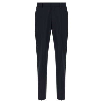 Hugo Boss Blue Virgin Wool Two-Piece Suit