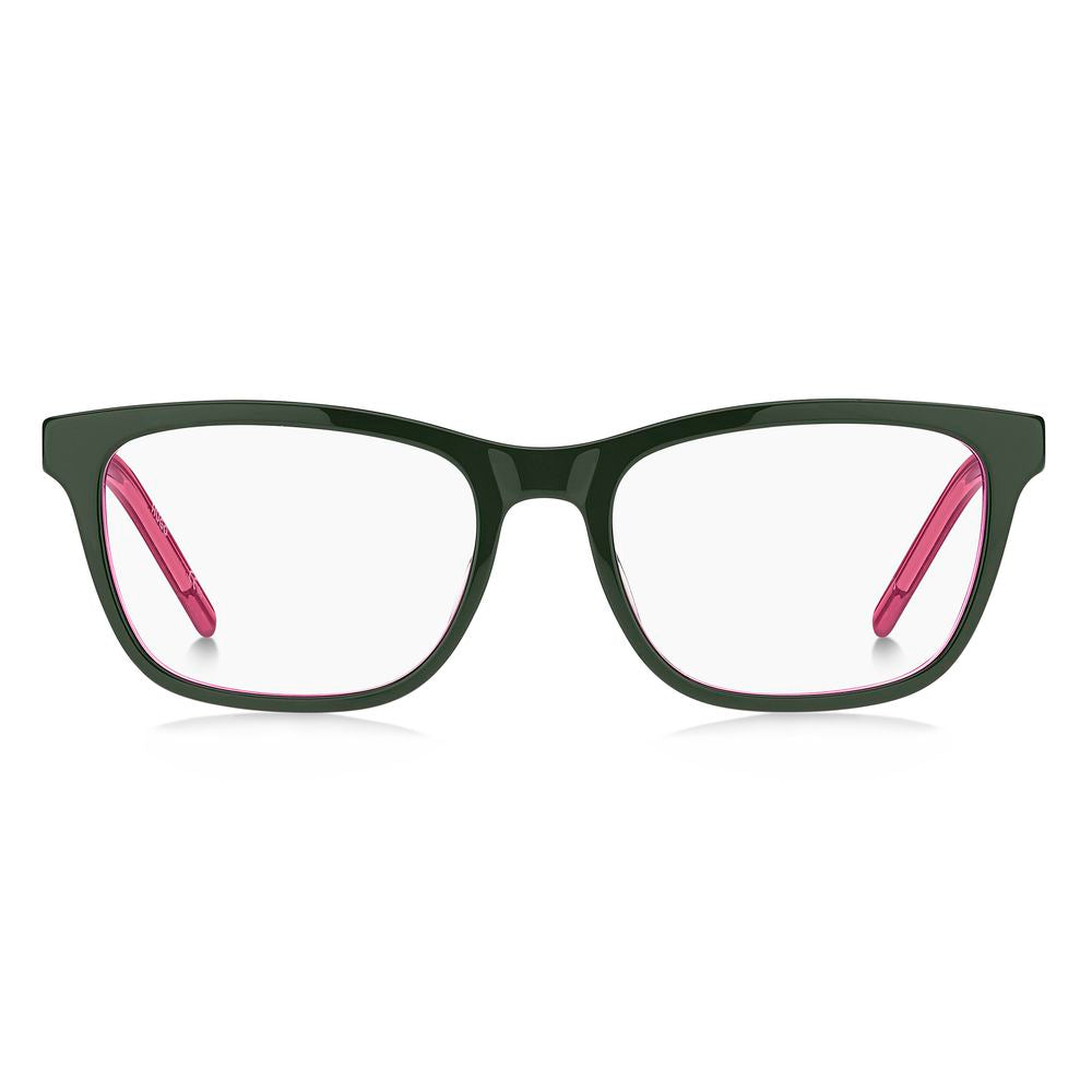 Hugo Boss Green Acetate Frames for women, style HG1250IWBF217 with 52/17/140mm measurements.