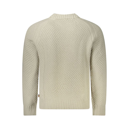 Hugo Boss Hugo Boss Beige Wool Sweater 1728,67403481248,Beige,Clothing,Hugo Boss,M,Men,Men - Clothing,New with tags,Sweaters - Men - Clothing,XL BO-34623-M
