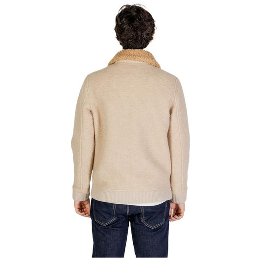 Hydra Clothing Hydra Clothing Beige Polyester Jacket HY-15624600127-IT44 | S 1728,71956299936,Beige,Clothing,Hydra Clothing,IT44 | S,Jackets - Men - Clothing,Men,Men - Clothing,New with tags