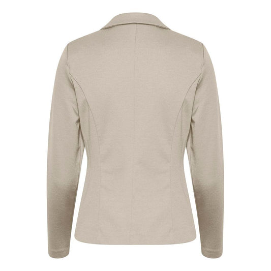 ICHI ICHI Beige Polyester Suits & Blazer IC-13339200127-XL 1728,71956299936,Beige,Clothing,ICHI,New with tags,Suits & Blazers - Women - Clothing,Women,Women - Clothing,XL