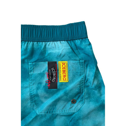 Iceberg Light Blue Polyester Men Swim Short1728,67345744032,Clothing,Iceberg,Light Blue,M,Men,Men - Clothing,New with tags,S,Swim Shorts - Swimwear - Clothing,Swimwear - Clothing,Swimwear - Men - Clothing,XL