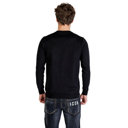 Icon Black Viscose Sweatshirt 1728,71956299936,Black,Clothing,Icon,IT42 | XS,Men,New with tags,Sweaters - Clothing,Sweatshirts - Sweaters - Clothing