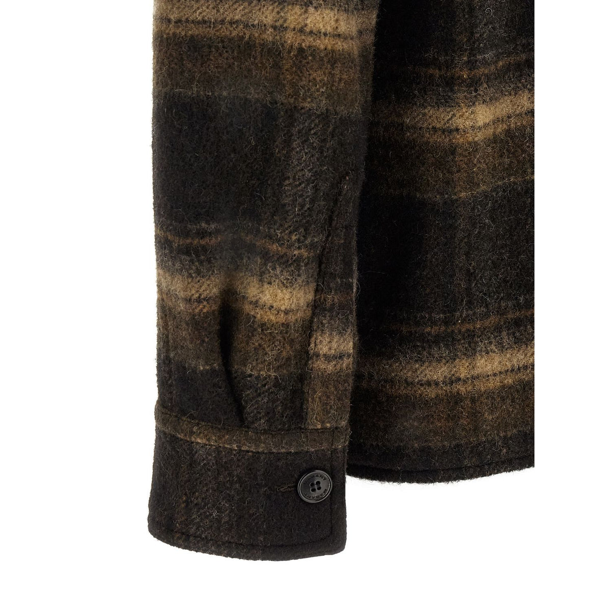 Isabel Marant Brown Wool Full-Length Jacket