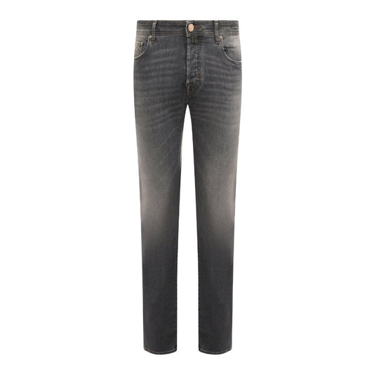 Jacob Cohen Jacob Cohen Sleek Gray Stretch Cotton Regular Fit Jeans JA-11664-37 1728,37,67346170016,Gray,Jacob Cohen,Jeans & Pants - Men - Clothing,Men,New with tags