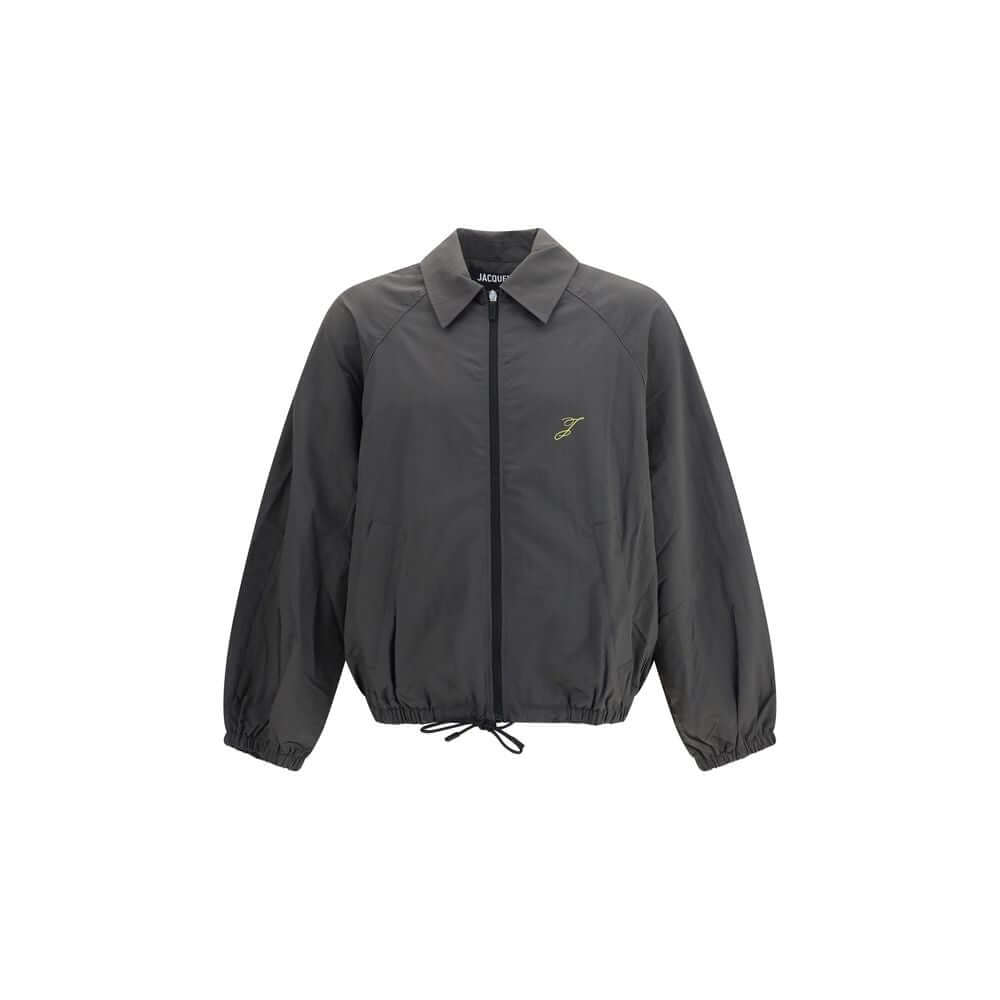 Jacquemus Gray Polyamide Full-Length Jacket