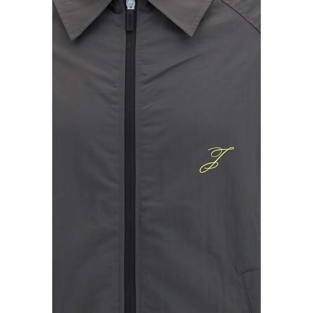 Jacquemus Gray Polyamide Full-Length Jacket