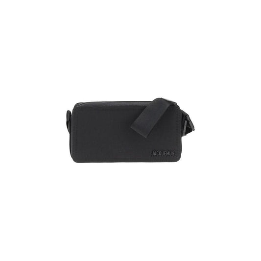 Jacquemus Le Cuerda Horizontal Shoulder Bag 1728,72470364320,Bags,Black,Jacquemus,Men,Men - Bags,New with tags,Shoulder Bags - Men - Bags JA235BA0923174990BB