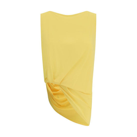 Jacquemus Jacquemus Le Haut Peplo Top 1728,72470364320,Clothing,Jacquemus,New with tags,S,Tops & T-Shirts - Women - Clothing,Women,Women - Clothing,Yellow JA-251TO1222381250-S