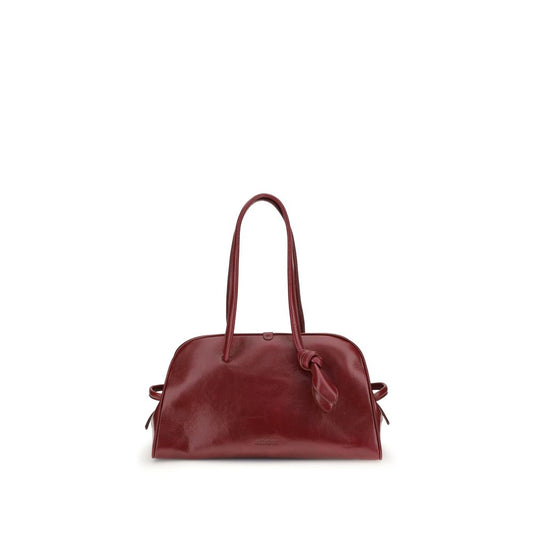 Jacquemus Red Calf Leather Bos Taurus Shoulder Bag
