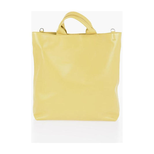 Jil Sander Jil Sander Leather Tote Bag with Removable Shoulder Strap JIP617297GD 1728,74866327712,Bags,Jil Sander,Men,Men - Bags,New with tags,Tote Bags - Men - Bags,Yellow