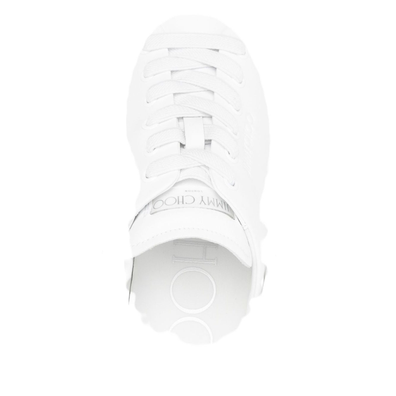 Jimmy Choo 50mm pearl-slingback platform sneakers