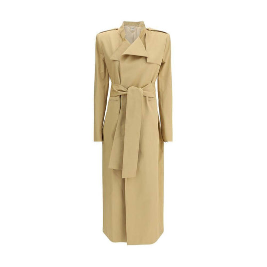 Khaite-Khaite Maxwell Trench Coat-1728,6,72470364320,Beige,Clothing,Jackets & Coats - Women - Clothing,Khaite,New with tags,Women,Women - Clothing-KH-7133193W193929-6